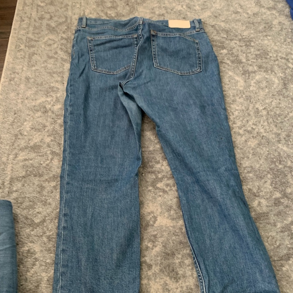 Everlane high rise straight jeans size 27 cropped